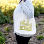 ekologická bavlněná taška up-cycle