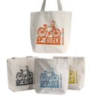 ekologická bavlněná taška up-cycle
