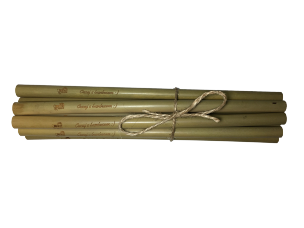 Bambusová slamka Mobake: Cucaj s bambusom