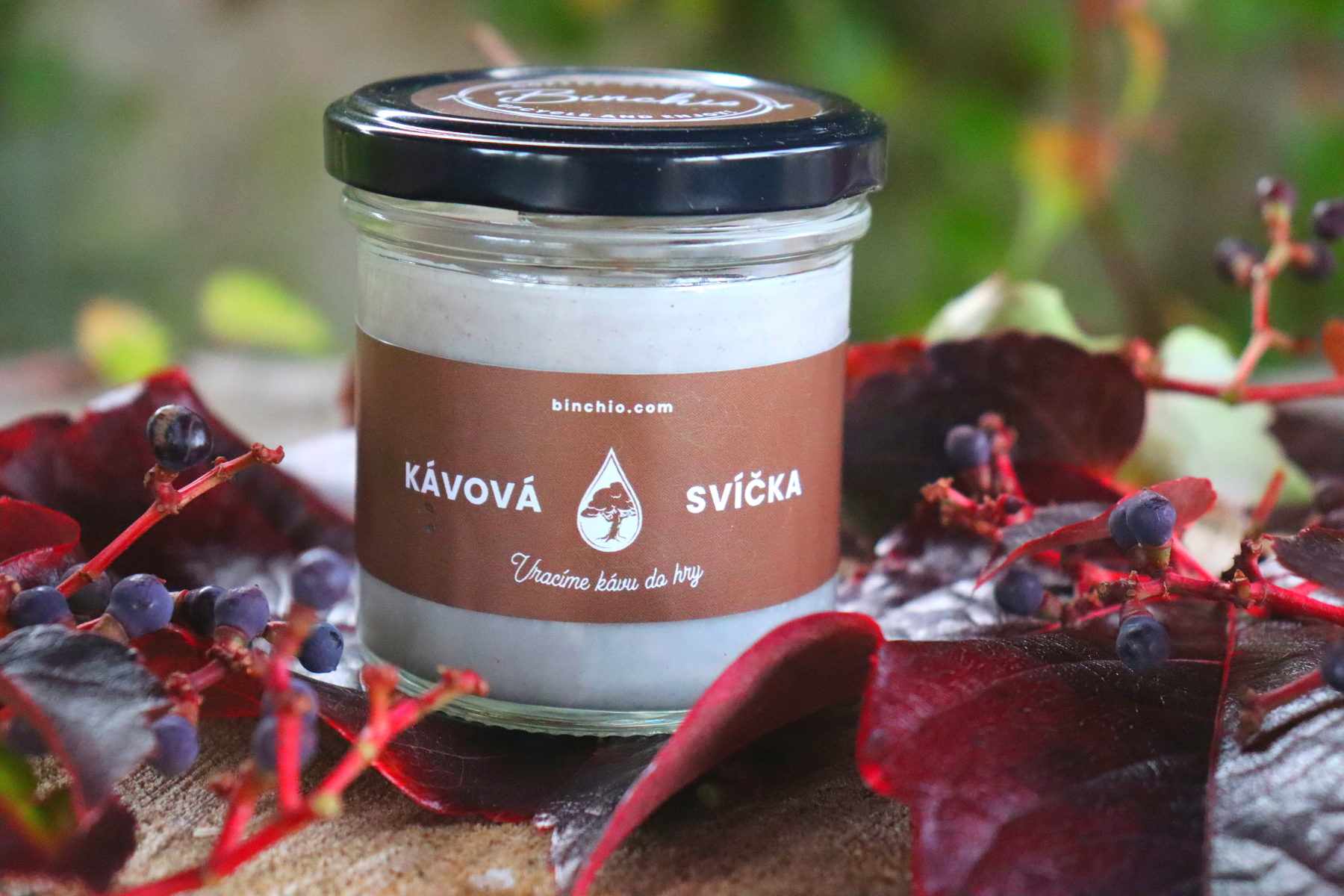 Kávová svíčka