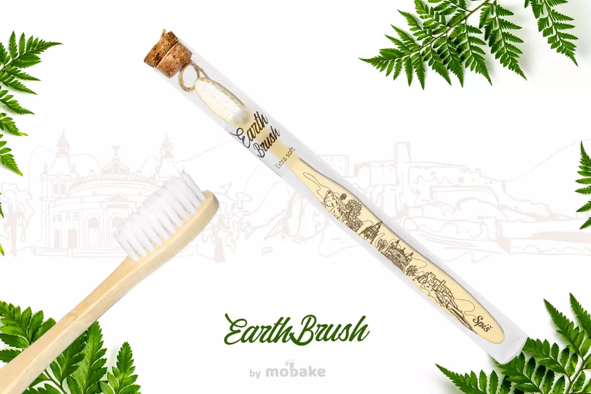 Bambusový kartáček EarthBrush Spis