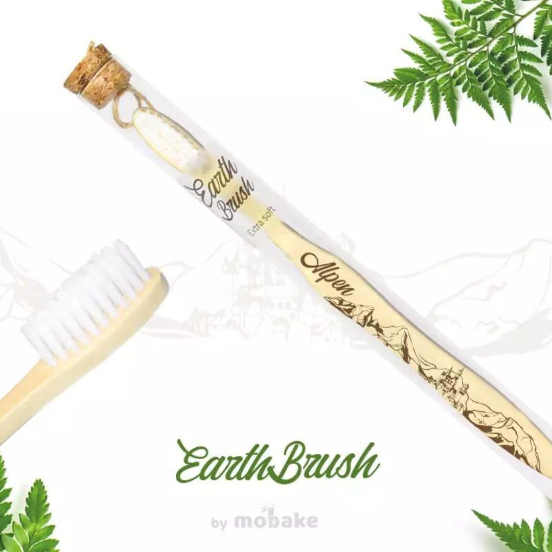 Bambusový kartáček EarthBrush Alpen